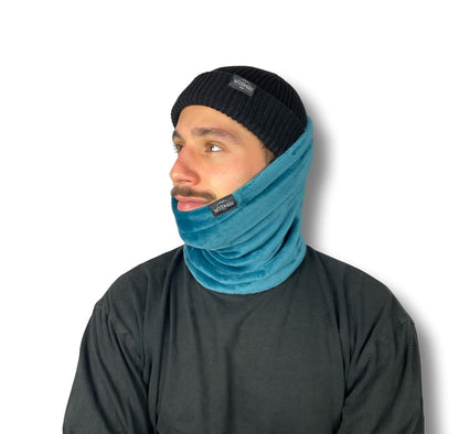 Neckwarmer petrol